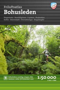 Friluftsatlas Bohusleden 1:50.000