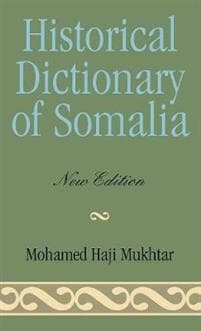 Historical Dictionary of Somalia