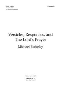 Versicles, Responses, and The Lord's Prayer