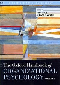 The Oxford Handbook of Organizational Psychology, Volume 1
