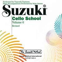 Suzuki cello cd 6