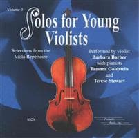 Suzuki solos for young violists cd 3