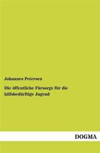Die öffentliche Fürsorge für die hilfsbedürftige Jugend