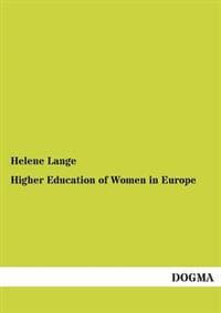 Higher Education of Women in Europe