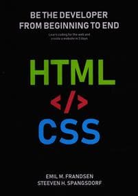 The website in html and css