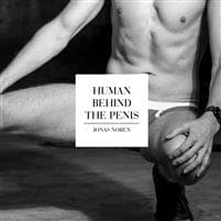 Human behind the penis
