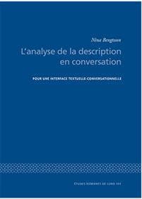 L’analyse de la description en conversation
