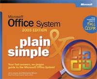Microsoft Office System Plain & Simple -- 2003 Edition