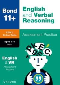 Bond 11+: Bond 11+ CEM EnglishVerbal Reasoning Assessment Papers 8-9 Years