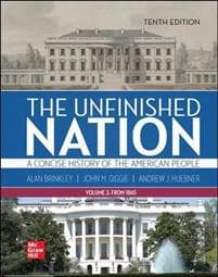 Unfinished Nation: A Concise History of the American People Volume 2