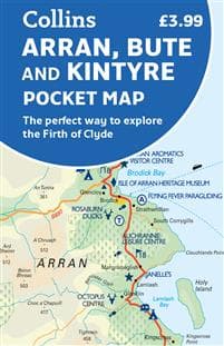 Arran, Bute and Kintyre Pocket Map