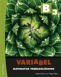 Variabel B3 - Digitalt + Tryckt - Matematisk problemlösning