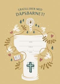 Gratulerer med dåpsbarnet!