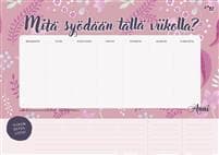 Viikkolehtiö Mitä syödään tällä viikolla? by Anni