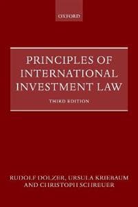 Principles of International Investment Law