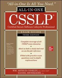 CSSLP Certified Secure Software Lifecycle Professional All-in-One Exam Guide, Third Edition