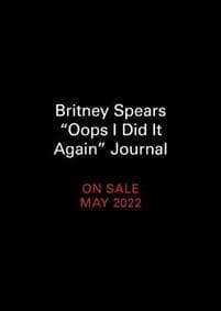 Britney Spears Oops! I Did It Again Guided Journal