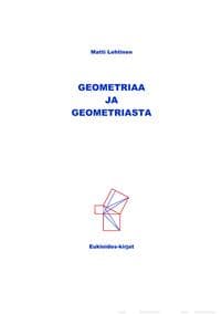 Geometriaa ja geometriasta