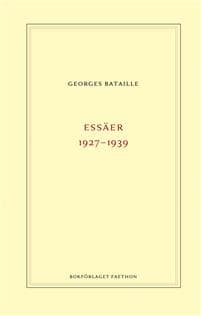 Essäer 1927-1939