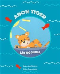 Aron Tiger lär sig simma
