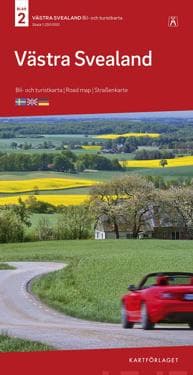 Västra Svealand Bil & Turistkarta Nr 2 / Ruotsi tiekartta 2