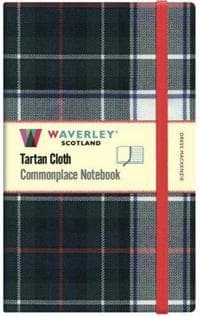Dress Mackenzie Large Tartan Notebook: 21 x 13cm