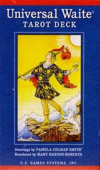 Universal Waite Tarot kort Engelsk