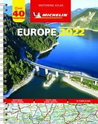 Europe 2022 - Tourist and Motoring Atlas (A4-Spiral)