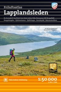 Friluftsatlas Lapplandsleden 1:50.000