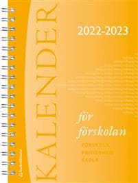 Kalender för förskolan 2022/2023