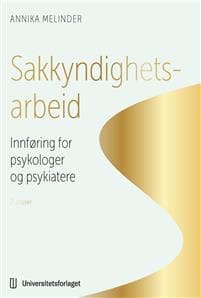 Sakkyndighetsarbeid