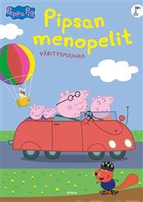 Pipsa Possu värityspuuhaa. Pipsan menopelit
