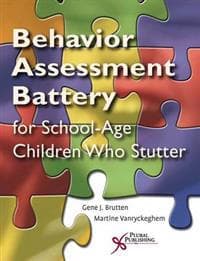 The Behavior Assessment Battery SSC-ER-Speech Situation Checklist Reorder Set