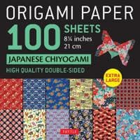 Origami Paper 100 sheets Japanese Chiyogami 8 1/4" (21 cm)