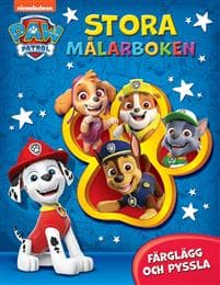 Paw Patrol. Stora målarboken