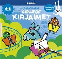 Taikamaalaus Kirjavat kirjaimet -puuhakirja 4-6 v