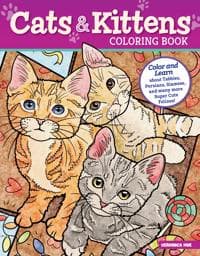 Cats and Kittens Coloring Book