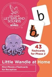 Little Wandle at Home First Phonics Flashcards for Reception