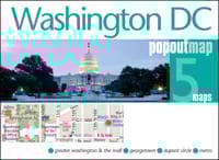 Washington DC PopOut Map