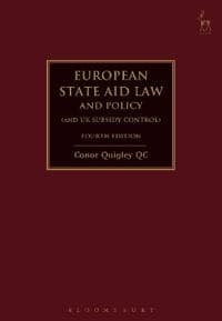 European State Aid Law and Policy (and UK Subsidy Control)