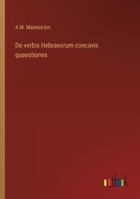 De verbis Hebraeorum concavis quaestiones