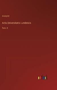 Acta Universitatis Lundensis