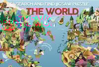World: Search and Find Jigsaw Puzzle