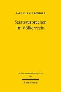 Staatsverbrechen im Völkerrecht