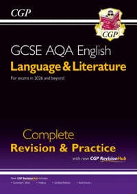 GCSE English Language & Literature AQA Complete Revision & Practice - inc. Online Edn & Videos