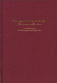 Unfertigkeit in antiker Architektur