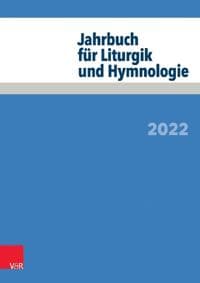 Jahrbuch fÃ¼r Liturgik und Hymnologie