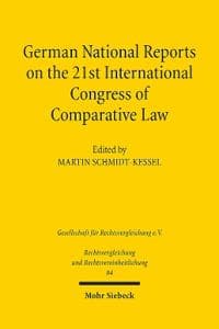 German National Reports on the 21st International Congress of Comparative Law