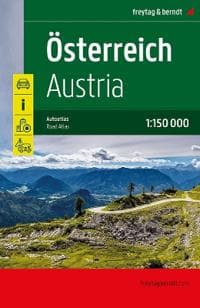 Austria Supertouring Road Atlas 1:150,000