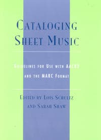 Cataloging Sheet Music